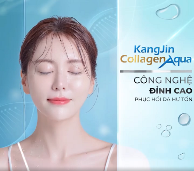 Phục hồi da hư tổn công nghệ cao với KangJin Collagen Aqua