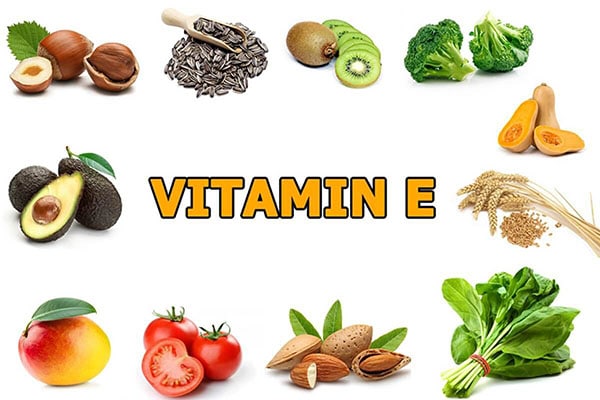 Bổ sung thực phẩm chứa Vitamin E