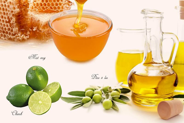 Mặt nạ dầu oliu, mật ong và chanh tươi giúp kiểm soát lượng dầu thừa