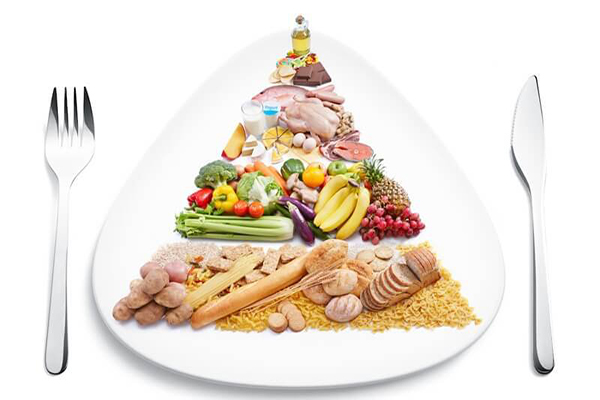 Tháp dinh dưỡng cho chế độ ăn uống lành mạnh