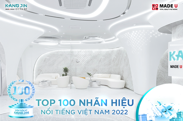 VTM KangJin nằm trong top 100 nhãn hiệu nổi tiếng Việt Nam 2022
