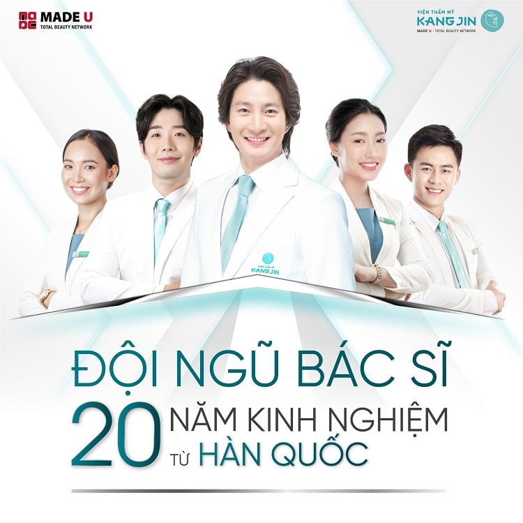 Đội ngũ chuyên gia đầu ngành tại thẩm mỹ KangJin