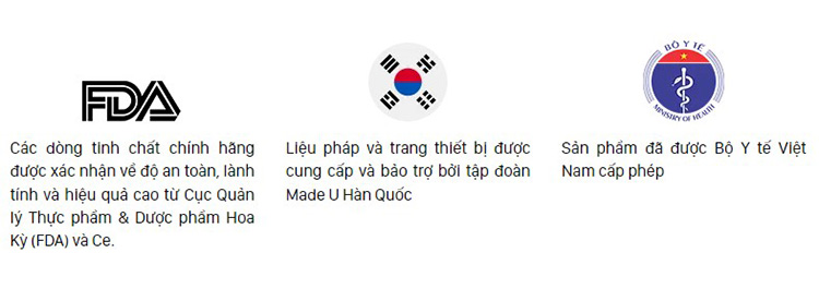 Được kiểm chứng an toàn bởi FDA Hoa Kỳ