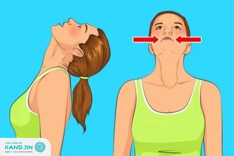 Luyện tập căng cơ vùng cổ