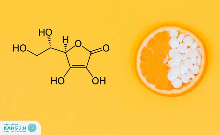 Axit Ascorbic là hoạt chất trị nám da dưới dạng vitamin C