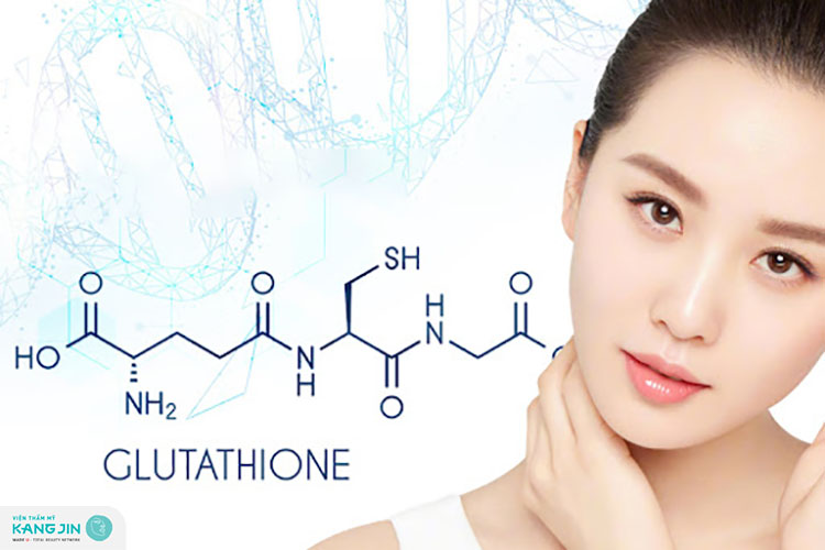 Glutathione là hoạt chất chống oxy hóa, ngăn chặn hắc tố melanin