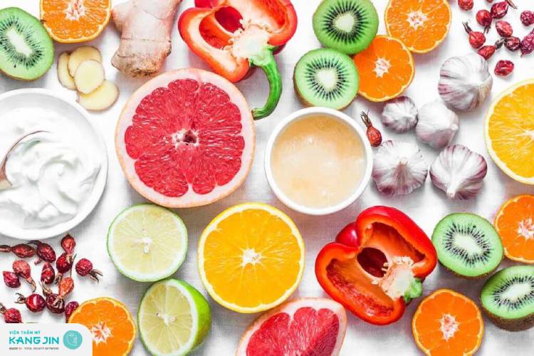 Bổ sung thực phẩm giàu vitamin C chống lão hóa