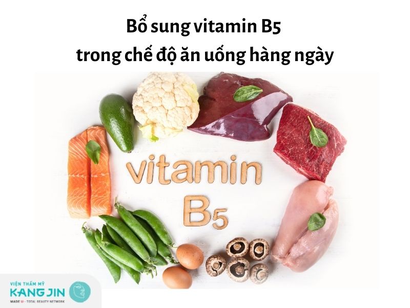 Bổ sung vitamin B5 trong chế độ ăn uống hàng ngày 
