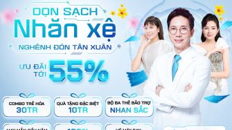 THÁNG 1 – Làm đẹp đón Tết với ƯU ĐÃI 45% cùng cơn lốc QUÀ TẶNG khủng