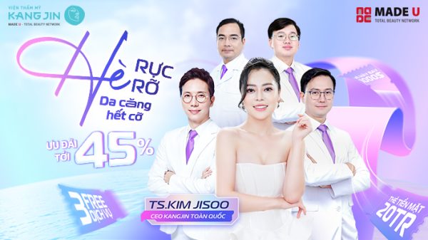 THÁNG 6 – Da đẹp lung linh, tươi xinh đón hè với ƯU ĐÃI ĐẾN 45%