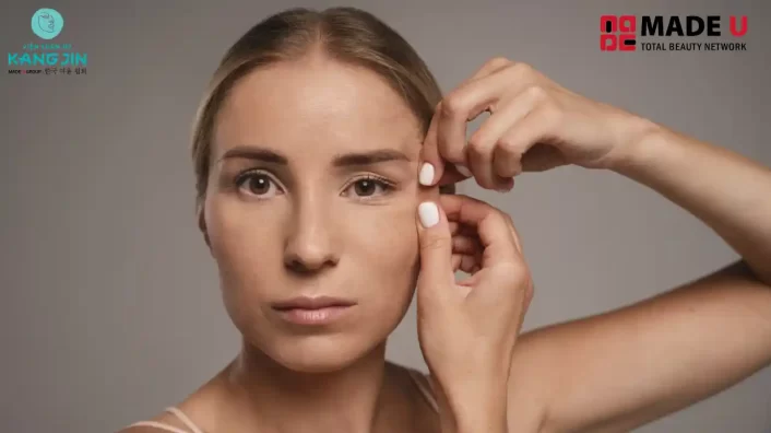 xóa nếp nhăn vùng mắt